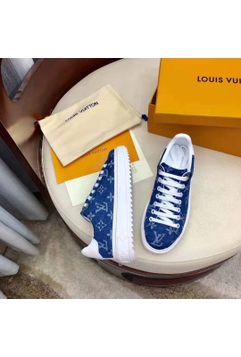 LV BLUE JEANS TRAINERS