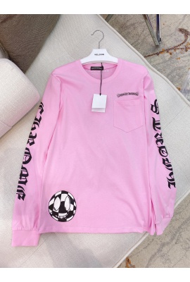 PINK CHROME HEARTS SWEATER 