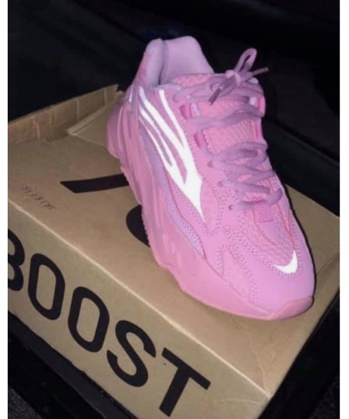 all pink yeezys