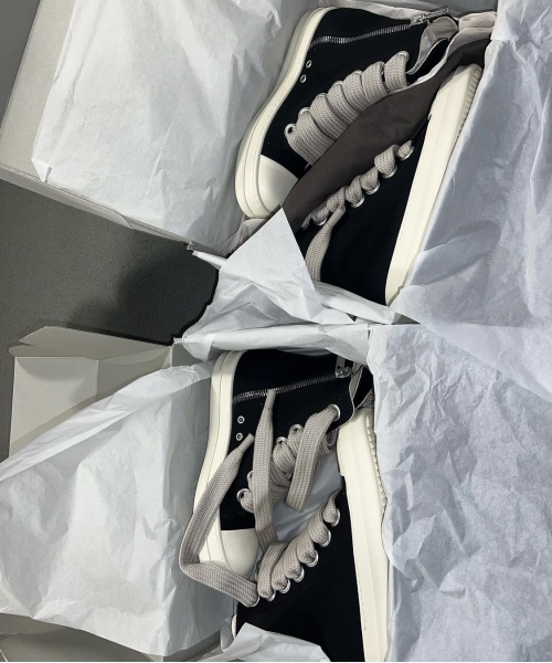 RICK OWENS HIGH TOP LACE UP 2022